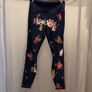 Athleta Floral Leggings